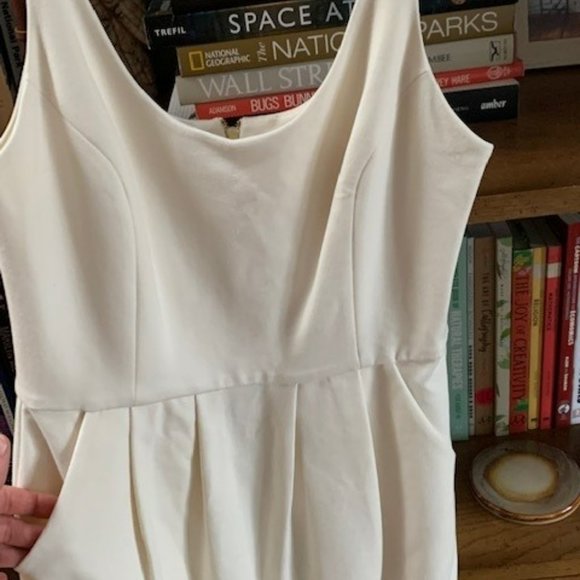 BRAND NEW UNWORN Amanda Uprichard Ivory Mini Dress - Picture 8 of 8